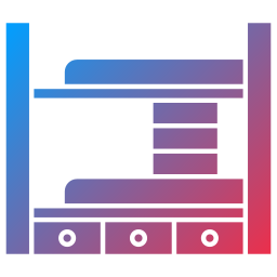 Łóżko piętrowe ikona