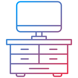 Tv table icon