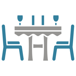 Dinner table icon