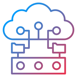 Cloud computing icon