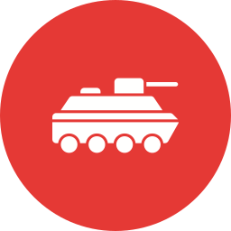 Armored vehicle icon