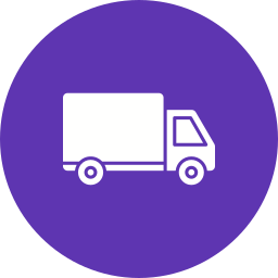 Delivery van icon