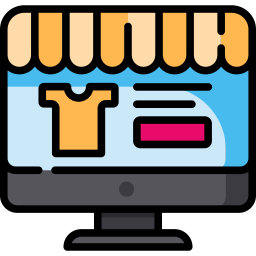 Online shop icon