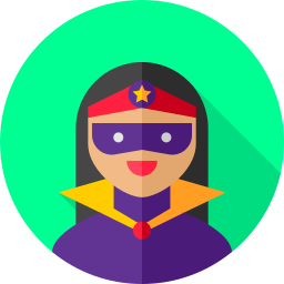 Superhero icon