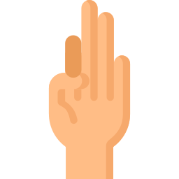 Gyan mudra icon