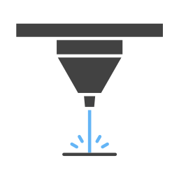 máquina cnc Ícone