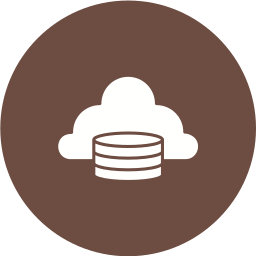 Cloud storage icon