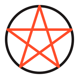 pentagram ikona