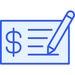 Cheque icon