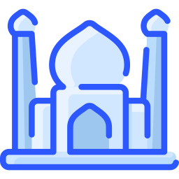 taj mahal icon