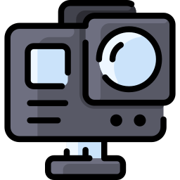 Action camera icon