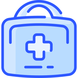 Medical kit icon