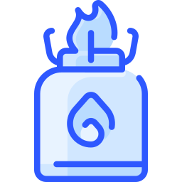 Camping gas icon