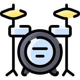 Drum kit icon