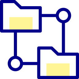 partage de fichiers Icône