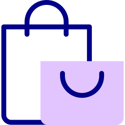 Shopping bag icon