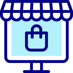 Online shop icon