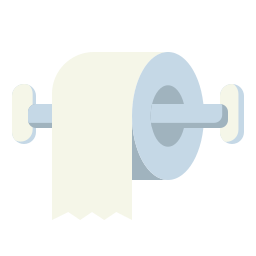 Toilet roll icon