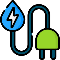 Water energy icon