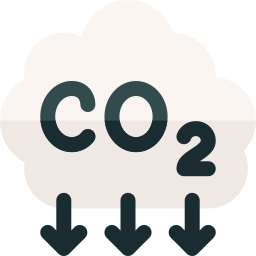 Co2 emission icon