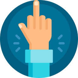 mittelfinger icon