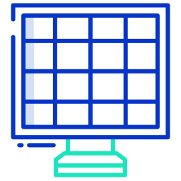 panel słoneczny ikona