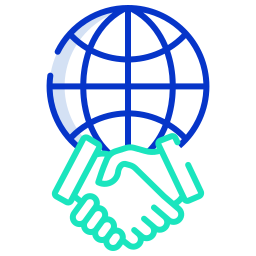 Business partnership icon