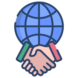 Business partnership icon