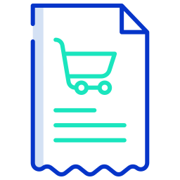 Shopping list icon