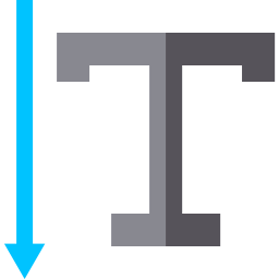 Текст иконка