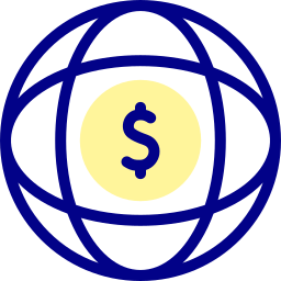 Globe grid icon