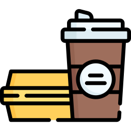 Paper cup icon