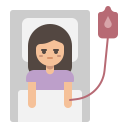 Blood transfusion icon