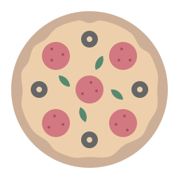 pizza Icône