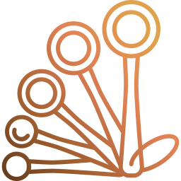 Measuring spoons icon