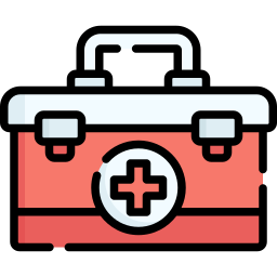 Medical kit icon