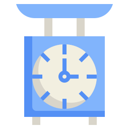 Weight scale icon