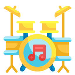 Drum set icon