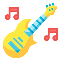 guitare Icône