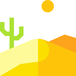 deserto Ícone