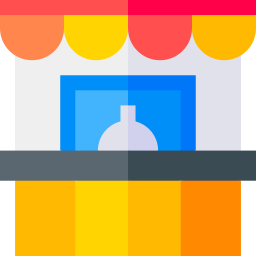 Food stall icon