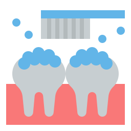 nettoyage des dents Icône