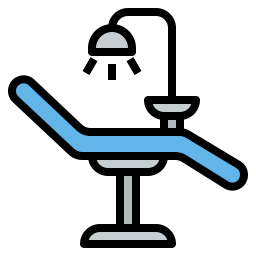 Dentist chair icon