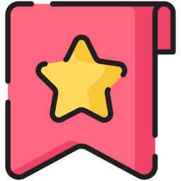 Gold star icon