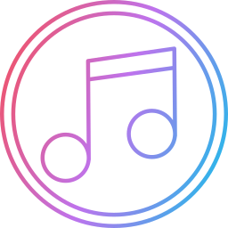 Music note icon