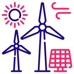 Renewable energy icon