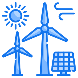 Renewable energy icon