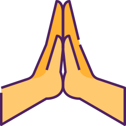 Praying icon