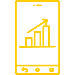 analityka mobilna ikona