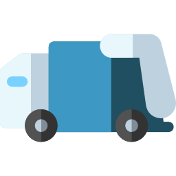 Garbage truck icon